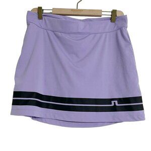 J. Lindeberg Purple Skort with Black Stripe